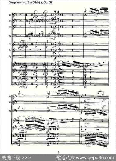 SymphonyNo.2inDMajor,Op.36（D大调第二交响曲Op.3）
