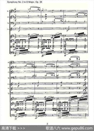 SymphonyNo.2inDMajor,Op.36（D大调第二交响曲Op.3）