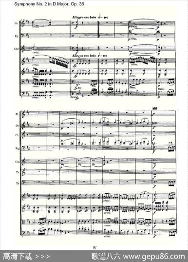 SymphonyNo.2inDMajor,Op.36（D大调第二交响曲Op.3）
