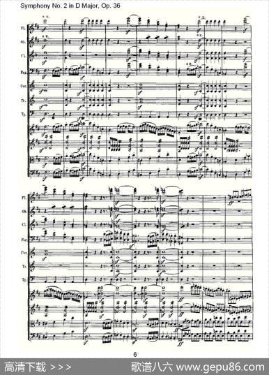 SymphonyNo.2inDMajor,Op.36（D大调第二交响曲Op.3）