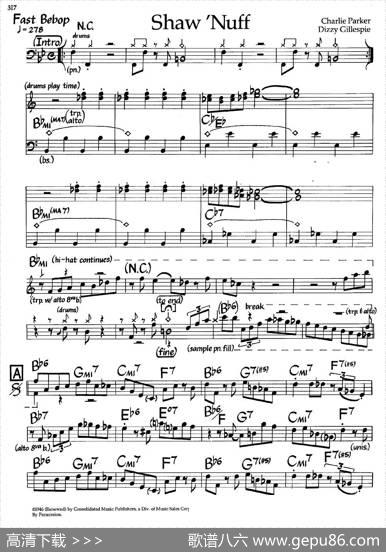 Shaw'Nuff（爵士钢琴曲）
