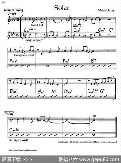 Solar（爵士钢琴曲）