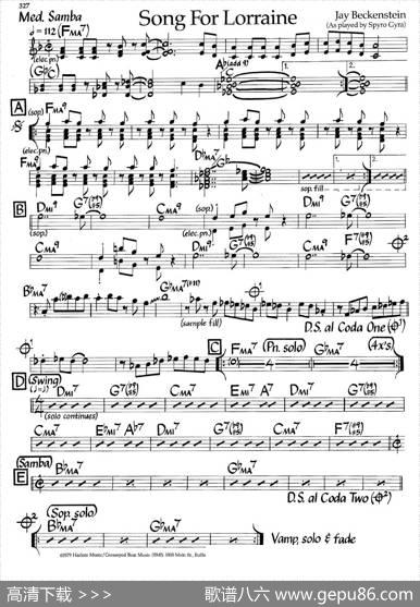 SongForLorraine（爵士钢琴曲）