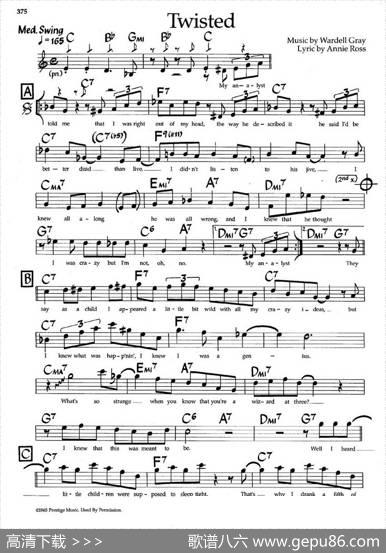 Twisted（爵士钢琴曲）