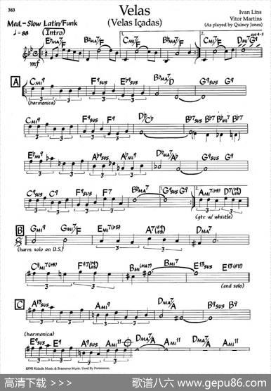 Velas（爵士钢琴曲）