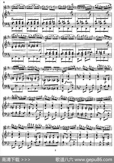 DieMühle（Op.55No.4）（长笛+钢琴伴奏）|[丹麦]安德森