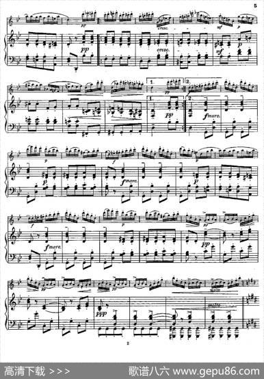 DieMühle（Op.55No.4）（长笛+钢琴伴奏）|[丹麦]安德森