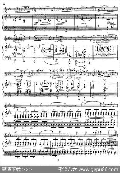 Legende（Op.55No.5）（长笛+钢琴伴奏）|[丹麦]安德森
