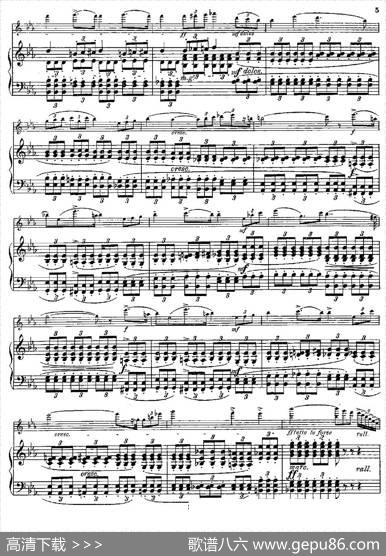 Legende（Op.55No.5）（长笛+钢琴伴奏）|[丹麦]安德森