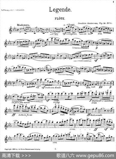 Legende（Op.55No.5）|[丹麦]安德森
