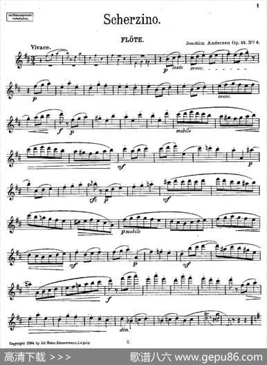 Scherzino（Op.55No.6）|[丹麦]安德森