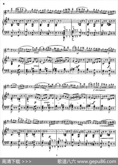 Tarantelle（Op.55No.8）（长笛+钢琴伴奏）|[丹麦]安德森