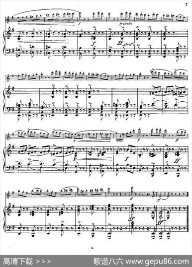 Tarantelle（Op.55No.8）（长笛+钢琴伴奏）|[丹麦]安德森