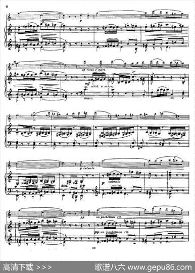 Serenademelancolique（Op.57No.2）（长笛+钢琴伴奏）|[丹麦]安德森