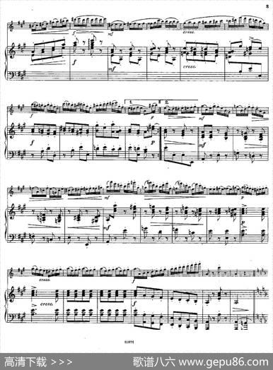 LeTourbillon（Op.57No.3）（长笛+钢琴伴奏）|[丹麦]安德森