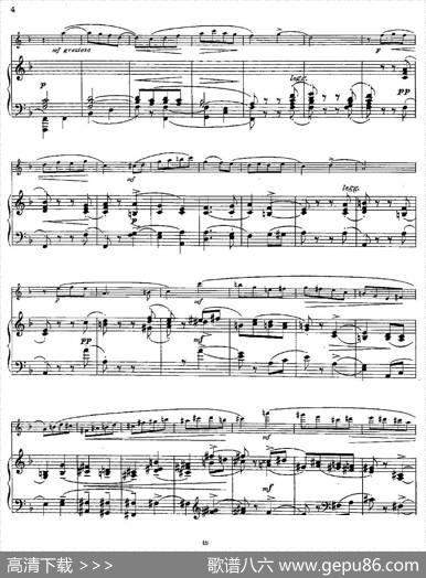 LeTourbillon（Op.57No.3）（长笛+钢琴伴奏）|[丹麦]安德森