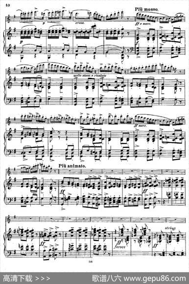 IntroductionetCaprice（Op.58）（长笛+钢琴伴奏）|[丹麦]安德森