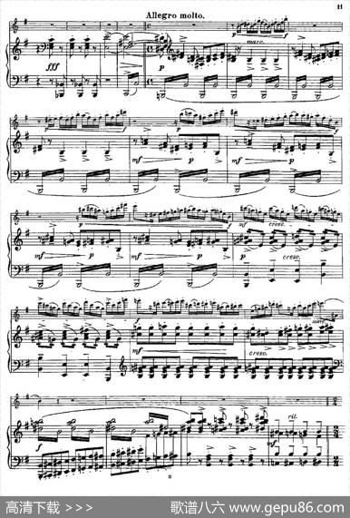 IntroductionetCaprice（Op.58）（长笛+钢琴伴奏）|[丹麦]安德森