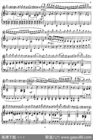 Fantaisiesnationales.Ecossais.（Op.59No.2）（长笛+钢琴伴奏）|[丹麦]安德森