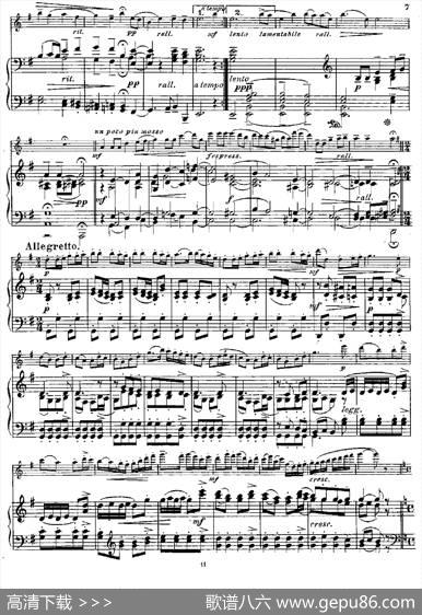 Fantaisiesnationales.Ecossais.（Op.59No.2）（长笛+钢琴伴奏）|[丹麦]安德森