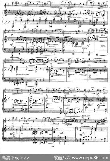 Fantaisiesnationales.Russe.（Op.59No.3）（长笛+钢琴伴奏）|[丹麦]安德森