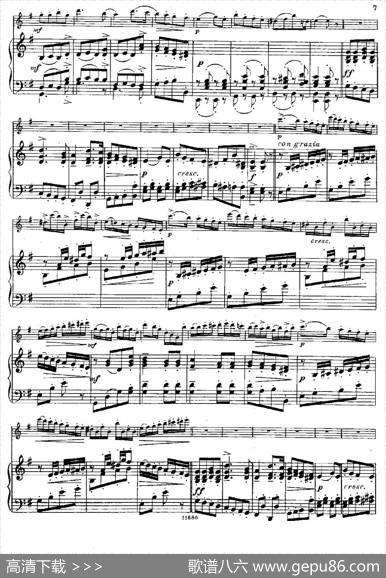 Fantaisiesnationales.Russe.（Op.59No.3）（长笛+钢琴伴奏）|[丹麦]安德森