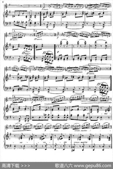 Fantaisiesnationales.Russe.（Op.59No.3）（长笛+钢琴伴奏）|[丹麦]安德森