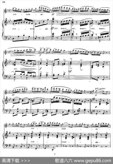 Fantaisiesnationales.Russe.（Op.59No.3）（长笛+钢琴伴奏）|[丹麦]安德森