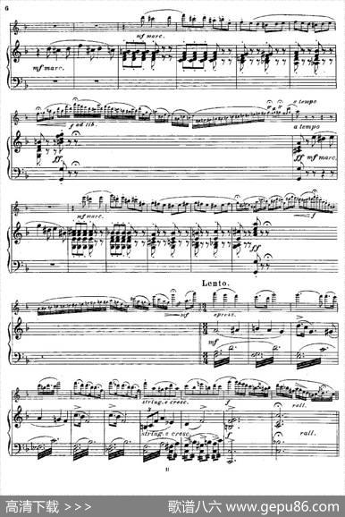 Fantaisiesnationales.Italien.（Op.59No.5）（长笛+钢琴伴奏）|[丹麦]安德森