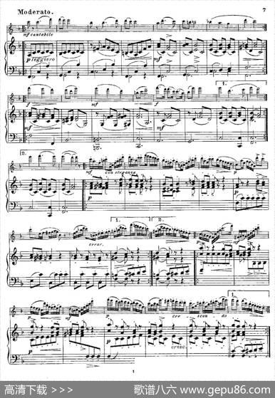 Fantaisiesnationales.Italien.（Op.59No.5）（长笛+钢琴伴奏）|[丹麦]安德森