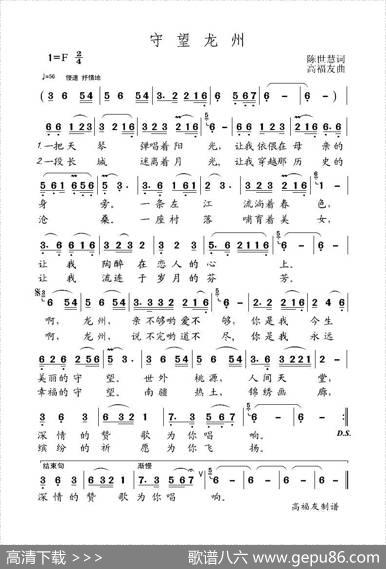 守望龙州 - 陈世慧|高福友