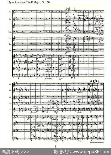 SymphonyNo.2inDMajor,Op.36（D大调第二交响曲Op.36)）