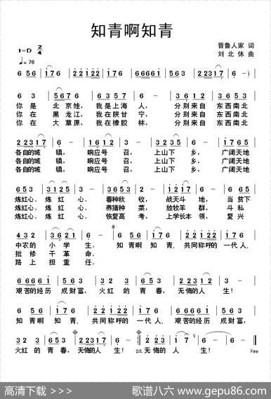 知青啊知青 - 晋鲁人家|刘北休
