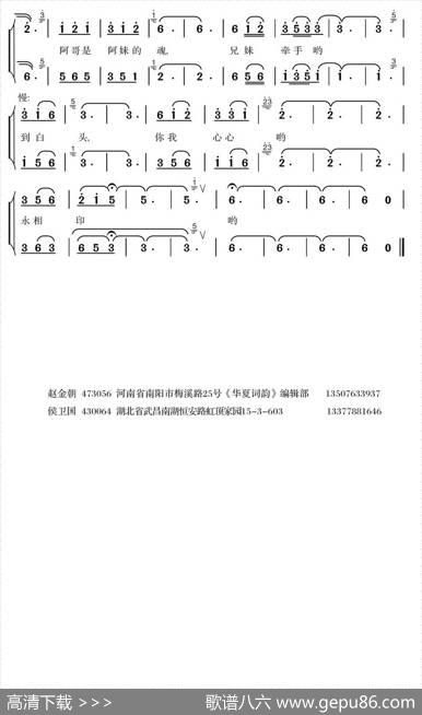 痴情的爱（赵金朝词侯卫国曲） - 赵金朝|侯卫国