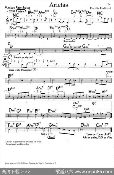 Arietas（爵士钢琴曲）