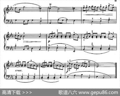 进行曲（练习三连音的正确拍子并保持稳定的节奏）|巴赫