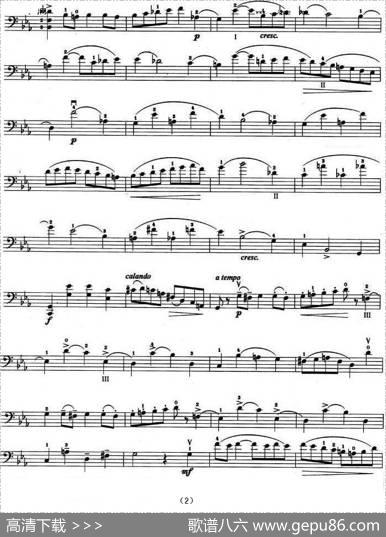 C小調协奏曲（第一乐章）
