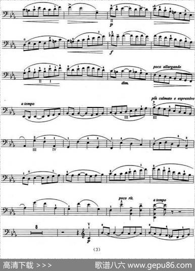 C小調协奏曲（第一乐章）
