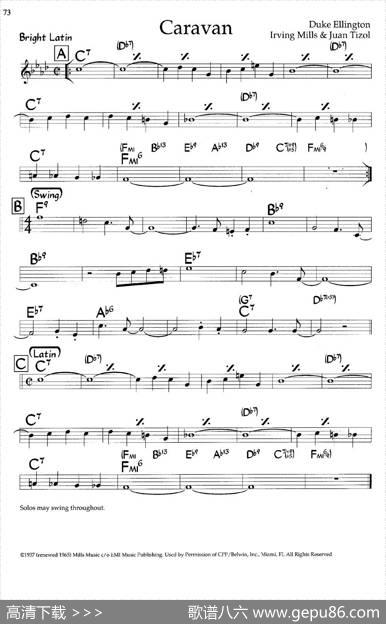 Caravan（爵士钢琴曲）