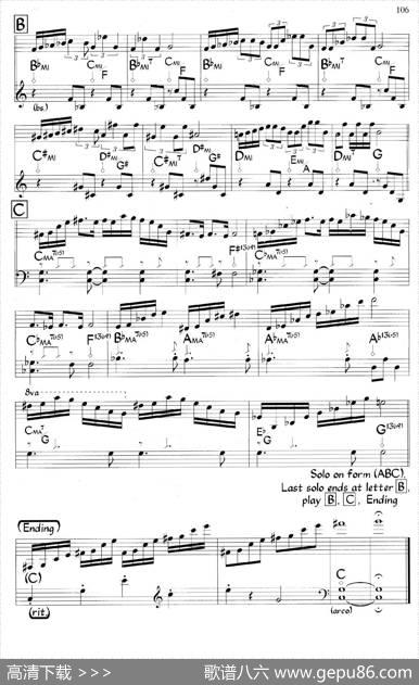 Divertimento（爵士钢琴曲）