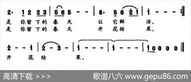 你把春天留下来（任卫新词印青曲） - 任卫新|印青