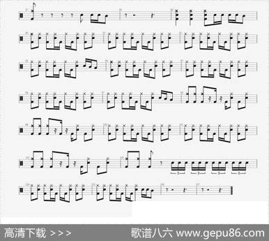 LOVE（鼓谱）|CNBLUE