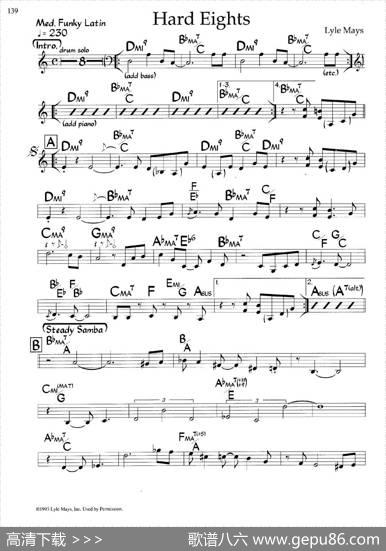 HardEights（爵士钢琴曲）