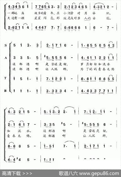 青春无悔（安静词田歌曲、独唱+伴唱） - 安静|田歌
