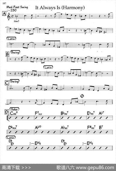 ItAlwaysIs（爵士钢琴曲）