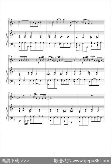 AllbyMyself（钢琴伴奏谱）|celine