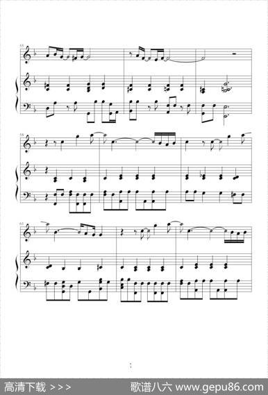 AllbyMyself（钢琴伴奏谱）|celine