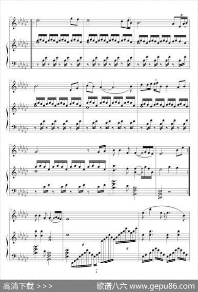 美丽家园（钢琴伴奏谱）（石顺义词王咏梅曲、张延泽配伴奏） - 石顺义|王咏梅