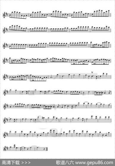 卡农（长笛独奏完整版）|JohannPachelbel