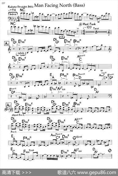 ManFacingNorth（爵士钢琴曲）